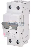 ETI 270412109 ETIMAT P10 D4A 1p+N 10kA kismegszakító, 2 modul