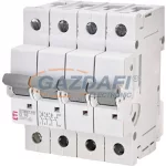  ETI 271042109 ETIMAT P10 D10A 3p+N 10kA kismegszakító, 4 modul
