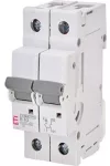 ETI 276310100 ETIMAT P10 B63A 1p+N 10kA kismegszakító, 2 modul ETI 276310100 ETIMAT P10 B63A 1p+N 10kA kismegszakító, 2 modul
