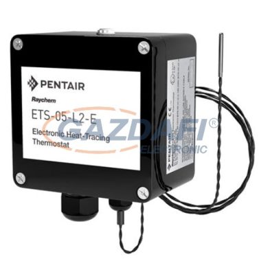 RAYCHEM Pentair ETS-05-L2-E elektronikus termosztát kivezetett PT100 érzékelővel