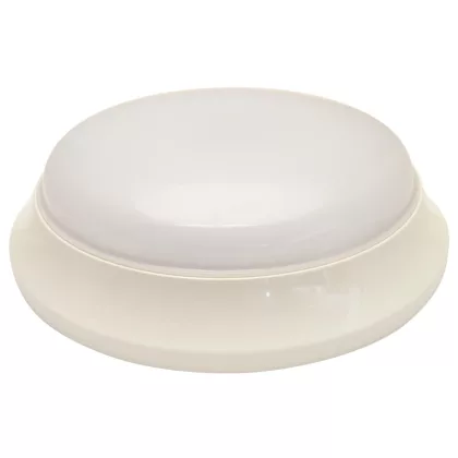   TRACON EVAE28NW Műanyag búrás falon kívüli LED világítótest inverterrel 100-240 V,28/2 W,2100/140 lm,1 h,4000 K,IP54,D=400mm,EEI=F