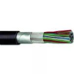 F-2YA2Y 2x2x0,8mm2 távközlési kábel PE 200/300V fekete