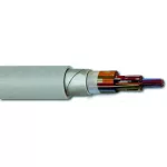 F-YAY 5x2x0,8mm2 Távközlési vezeték 200/300V szürke