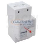   TRACON F45S-230/50 Sínre pattintható analóg frekvenciamérő 230V, 50Hz