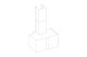 FALMEC CJSN97.E50P2#ZZZI491F Falmec OUTLET - Páraelszívó MIRABILIA Square 97 inox T80 LED  - 2