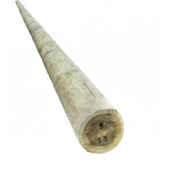 Faoszlop sótelítésű 8m, erősáramú