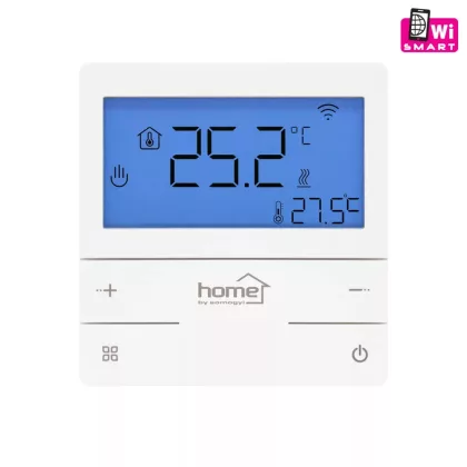 HOME FHT76WIFI okos termosztát elektromos fűtőszőnyeghez, LCD kijelző, heti programozás, padlószenzor HOME FHT76WIFI okos termosztát elektromos fűtőszőnyeghez, LCD kijelző, heti programozás, padlószenzor