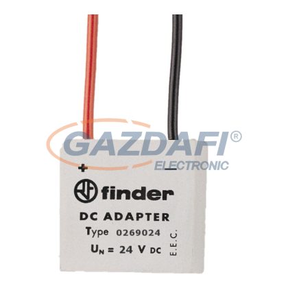 FINDER 026.9.024 DC/AC illesztő adapter