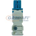 FINDER 07L.13 Csatlakozó hüvely, kék DC