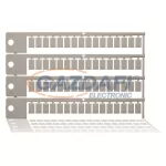 FINDER 093.64 Felirati tábla, nyomtatóval feliratozhat