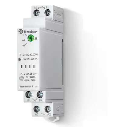 FINDER 113100240001 MODULAR LIGHT DEPENDENT RELAY