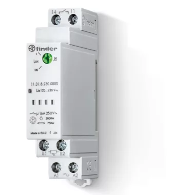 FINDER 113182300000POA MODULAR LIGHT DEPENDENT RELAY