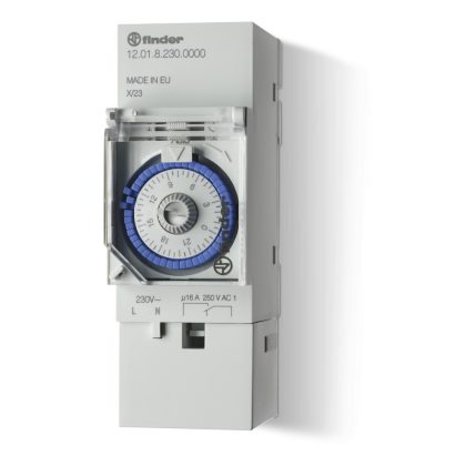 Finder Industrieel Relais 230V AC 10A Dubbele CO Contact - 60.12.8.230 Finder Industrieel Relais 230V AC 10A Dubbele CO Contact - 60.12.8.230