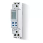   FINDER 12.71.0.024.0000 Elektr. kapcsolóóra, 2 váltó, 24V AC/DC