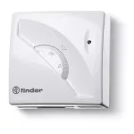   FINDER 1T011 Analóg szobatermosztát, 7-30 °C, ON-OFF, glimm lámpa