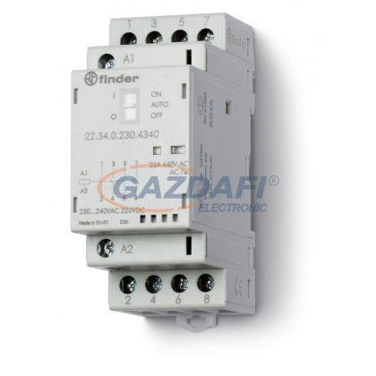 FINDER 22.34.0.230.4340 Installációs mágneskapcsoló