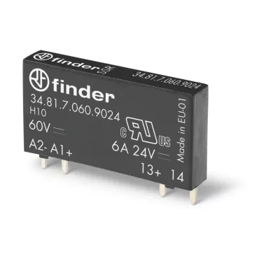 FINDER 34.81.7.024.8240 SSR teljesítmény relé, 1 záróérintkező