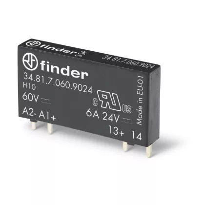 FINDER 34.81.7.024.8240 SSR teljesítmény relé, 1 záróérintkező