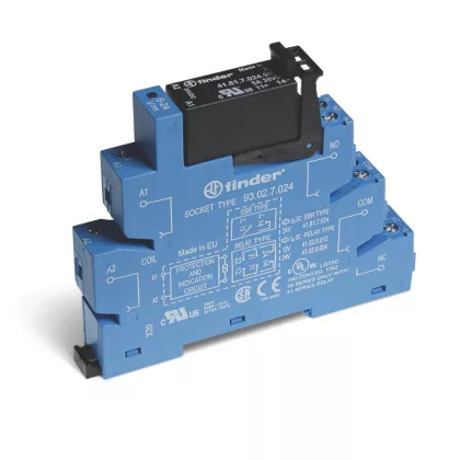 FINDER 383170248240SPB MODULAR INTERFACE WITH RELAY SSR