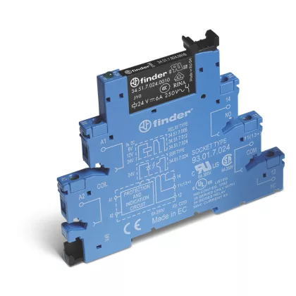 FINDER 385170240050SPB MODULAR INTERFACE WITH RELAY EMR