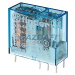   FINDER 40.52.9.024.0000 Miniatűr printrelé, 2 váltóérintkező, 8A