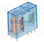   FINDER 40.52.9.012 Miniatűr printrelé, elektromágneses/ nyák relé, 12V DC, 2 váltó, 8A