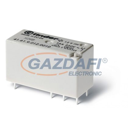   FINDER 41.61.9.005.0010 Miniatűr printrelé, 1 váltóérintkező,16A