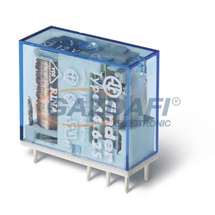   FINDER 44.62.7.012.0000 Miniatűr printrelé, 2 váltóérintkező, 10A