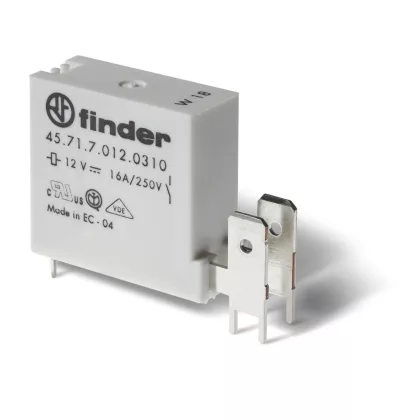 FINDER Printrelé, 1 záróé, 16A FINDER Printrelé, 1 záróé, 16A