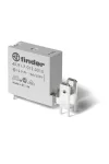 FINDER 459170600310 Printrelé, Faston 250-es dugaszolható gyorscsatlakozóval, 1 záróérintkező 16 A, tekercs: 60 V DC érzékeny