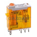 FINDER 46.52.8.230.0040 Miniatűr ipari relé, 2 váltó, 8A