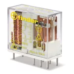 FINDER  Miniatűr biztonsági printrelé 2v, 8A