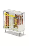 FINDER 501291251000 Relé kényszerműködtetésű érintkezőkkel, 2 váltóérintkező 8 A, tekercs: 125 V DC