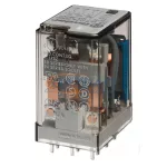   FINDER 55.13.9.012.0000 Miniatűr ipari relé, 3 váltóérintkező, 10A