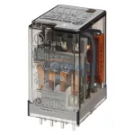   FINDER 55.14.8.012 Miniatűr ipari relé, 4 váltóérintkező, 7A