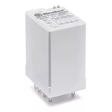 FINDER  Miniatűr ipari relé, 4 váltóé, 7A