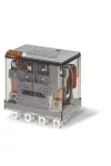 FINDER  Miniatűr  telj.relé, 4 váltóé, 12A