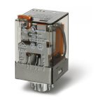   FINDER 60.12.8.024.5040 Ipari relé, 2 váltóérintkező, 10A