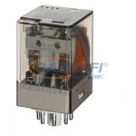   FINDER 60.12.8.024.0050 Ipari relé, 2 váltóérintkező, 10A