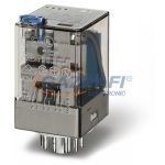   FINDER 60.13.9.110.2040 Ipari relé, 3 váltóérintkező, 10A