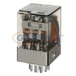   FINDER 60.13.8.024.0040 Ipari relé, 3 váltóérintkező, 10A