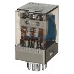  FINDER 60.13.9.110.0070 Ipari relé, 3 váltóérintkező, 10A