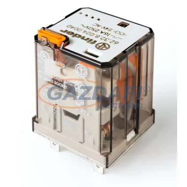 FINDER 62.32.8.230.4040 Teljesítményrelé, 2 váltóérintkező, 16A