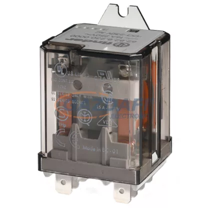   FINDER 62.83.8.230.0500 Teljesítményrelé, 3 váltóérintkező, 16A