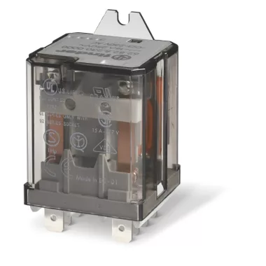 FINDER 62.82.9.024.0040 Teljesítményrelé, 2 váltóérintkező, 16A