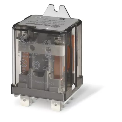   FINDER 62.82.9.024.0040 Teljesítményrelé, 2 váltóérintkező, 16A