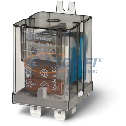 FINDER 65.31.9.006.0300 Teljesítményrelé, 1z é. 30A