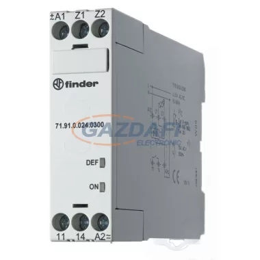 FINDER 71.91.8.230.0300 PTC hőmérséklet felügy.relé