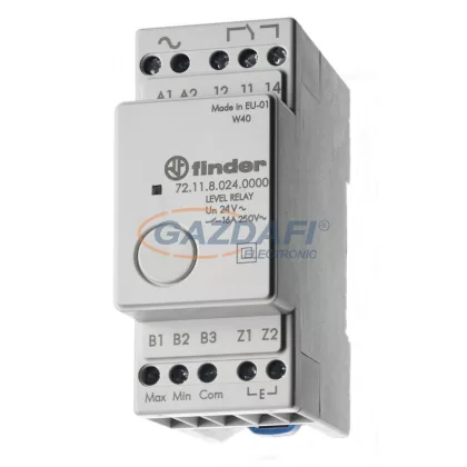 FINDER 72.11.9.024.0000 Folyadékszint felügyeleti relé