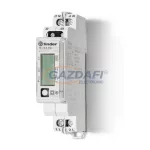   FINDER 7E.23.8.230.0210 Fogy. mérő, 1F,1KE,32A,LCD,MODBUSZ, Hit.